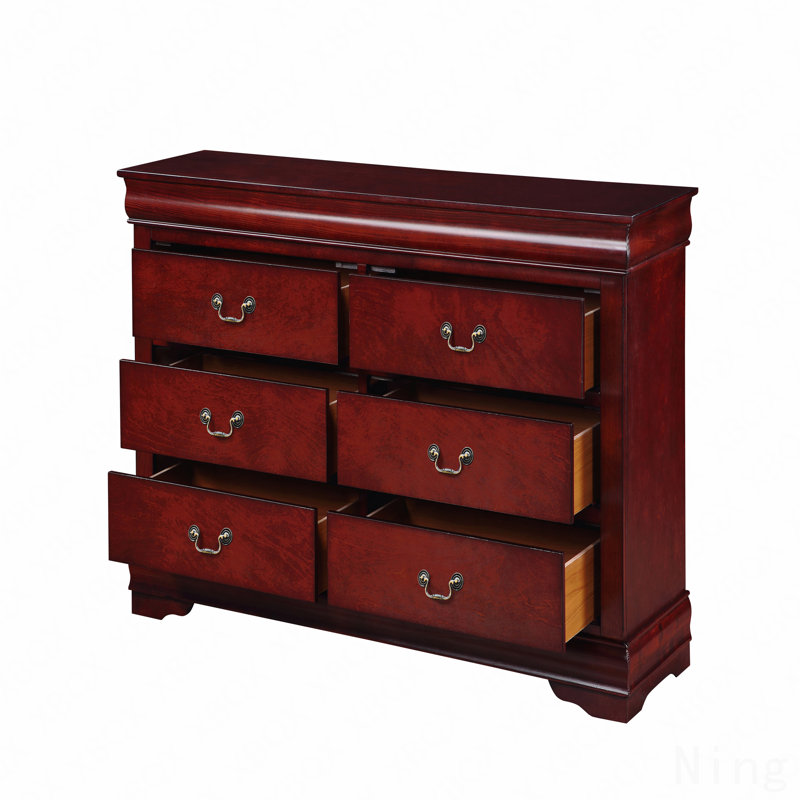 Commode Basic, Cerise foncée