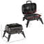 Outsunny 14" Portable Charcoal Grill, Tabletop Outdoor Small Grill with Heat Preservation Net, Venting System, Foldable Legs, Travel Size BBQ Perfect for Camping, Backyard, Tailgates, Black