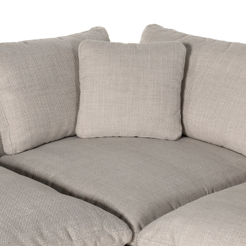 Stevie Modular Sectional, Gibson Wheat Polyester Blend