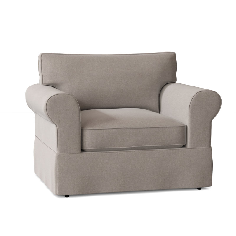 Fauteuil à housse large Kingsbridge, Ciment Crafty
