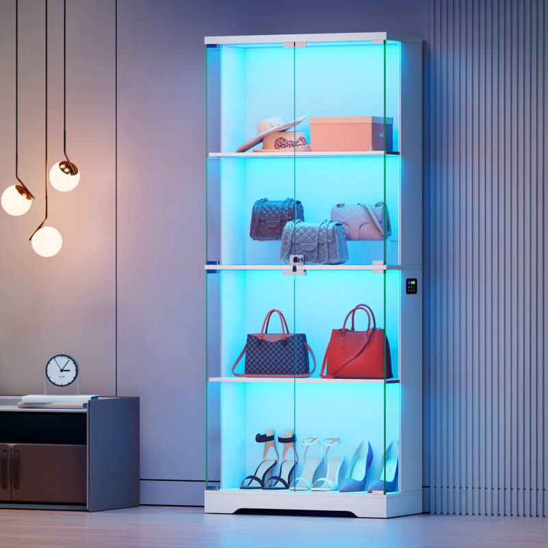 Display Cabinet, White