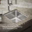 Undertone 15.75" L x 17.5" W x 7.625" Medium Under-Mount Single-Bowl Kitchen Sink
