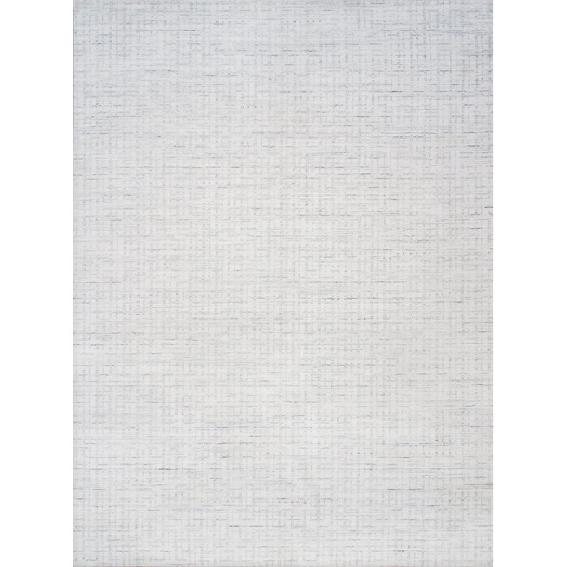 Slate Hand-Loomed Gray Area Rug, Rectangle 10' x 14'