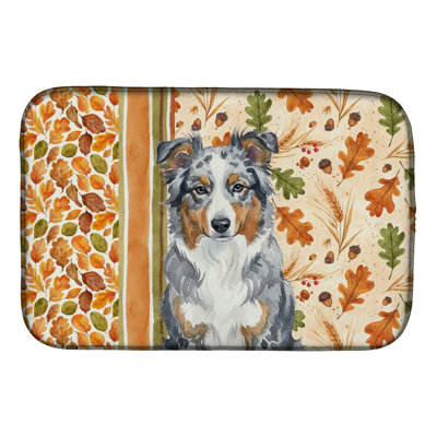 Tapis de séchage d'automne Blue Merle