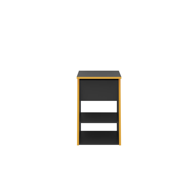 Iian 77.7cm 2 Shelf Shelving Unit