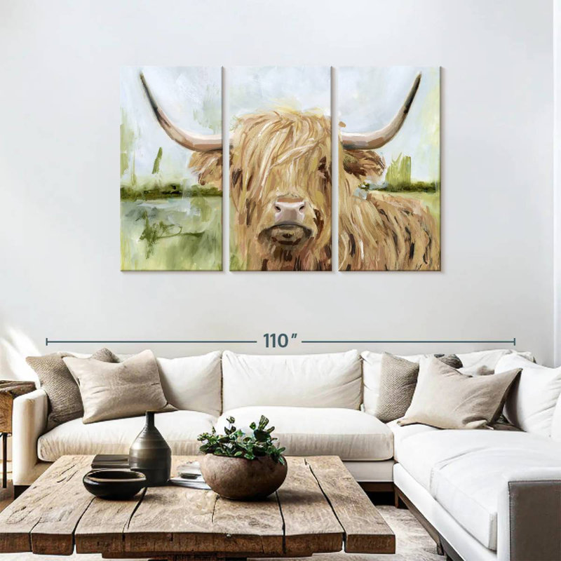 Brampt Highland Grazer I, H 48 po x l 74 po