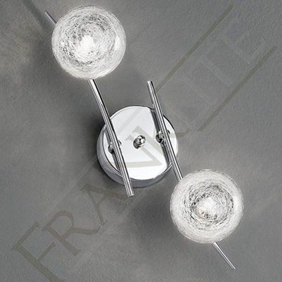 Tinsley Glass Semi Flush Mount