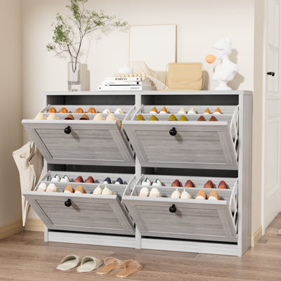 Armoire de rangement pour chaussures 16 paires Josy