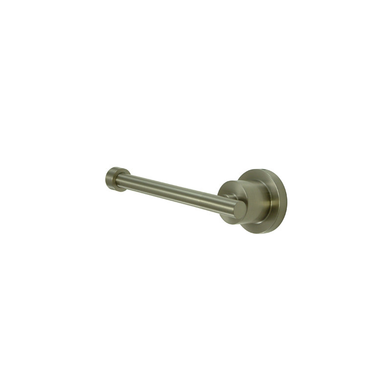 South Beach Wall Mounted Toilet Paper Holder, Satin Nickel