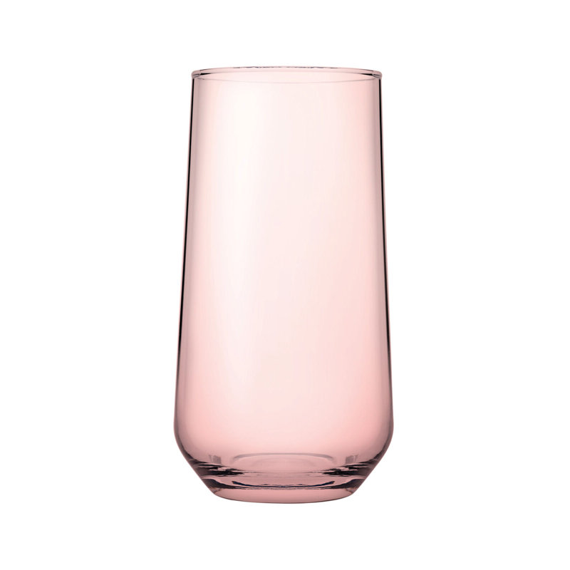 Audreyonna 470ml & 425ml Glass Set, Pink