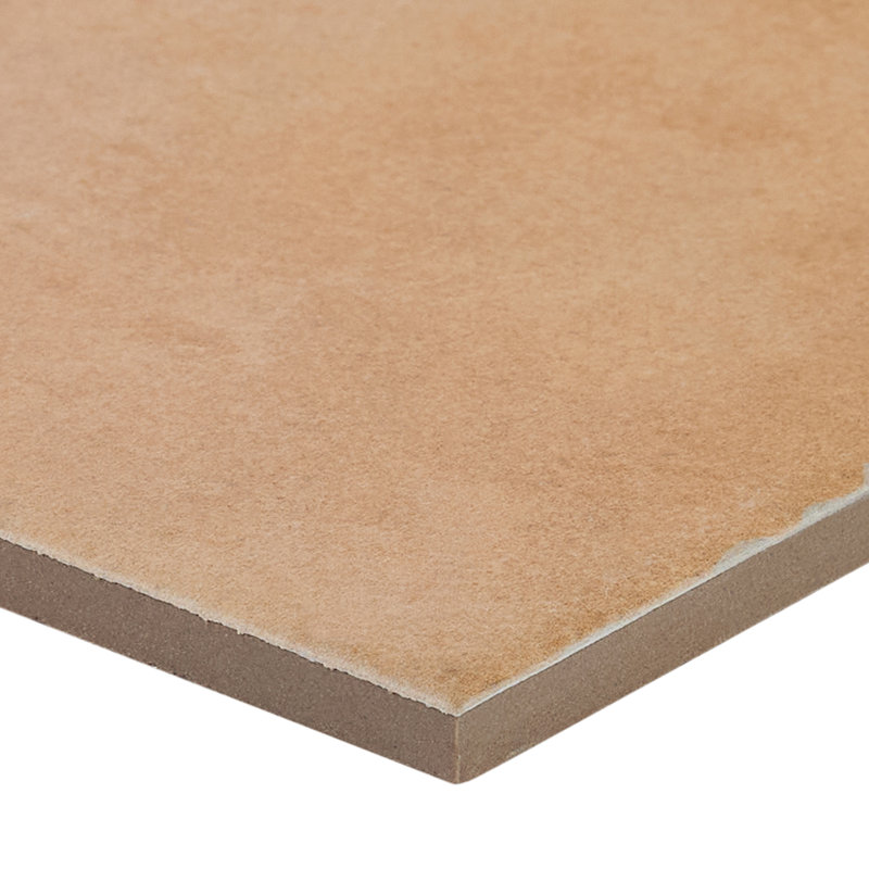 Essa 6x6 Terracotta Look Matte Porcelain Floor and Wall Tile, Terracotta