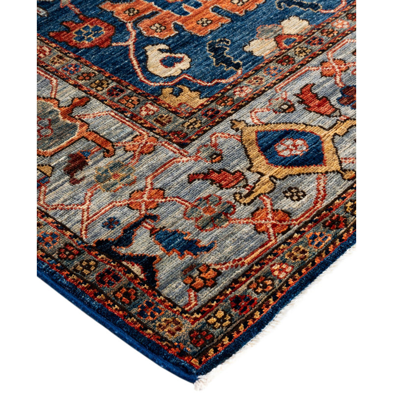 Serapi One-of-a-Kind 6' 0" X 9' 1" Hand Knotted Area Rug