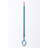Ceiling-Mounted Drying Rack Blue Green