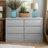 Brannick 46.5" W Handleless 6-Drawer Double Dresser-94481525