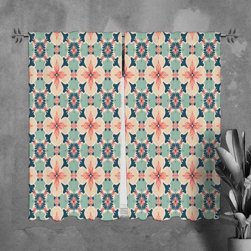 Paire de rideaux obscurcissant en polyester Khole, L 40 po x L 82 po