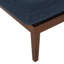 Chaise longue en tissu Sarom avec traversin-71521103