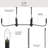 Ilia 6-Light Matte Black Island Chandelier-127380333