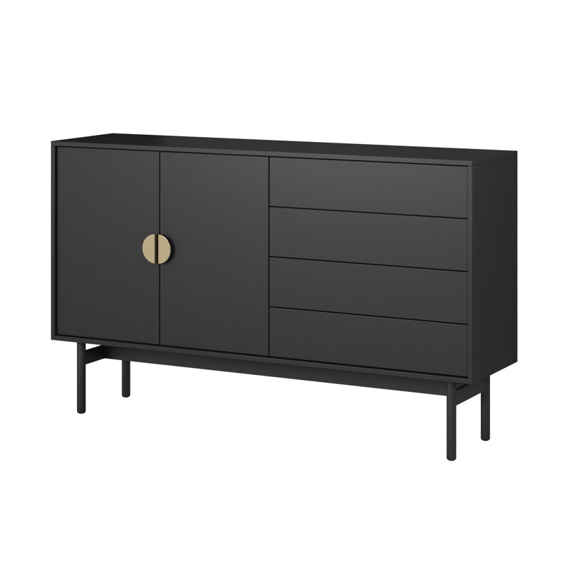 Antinisha 154cm Sideboard, Black