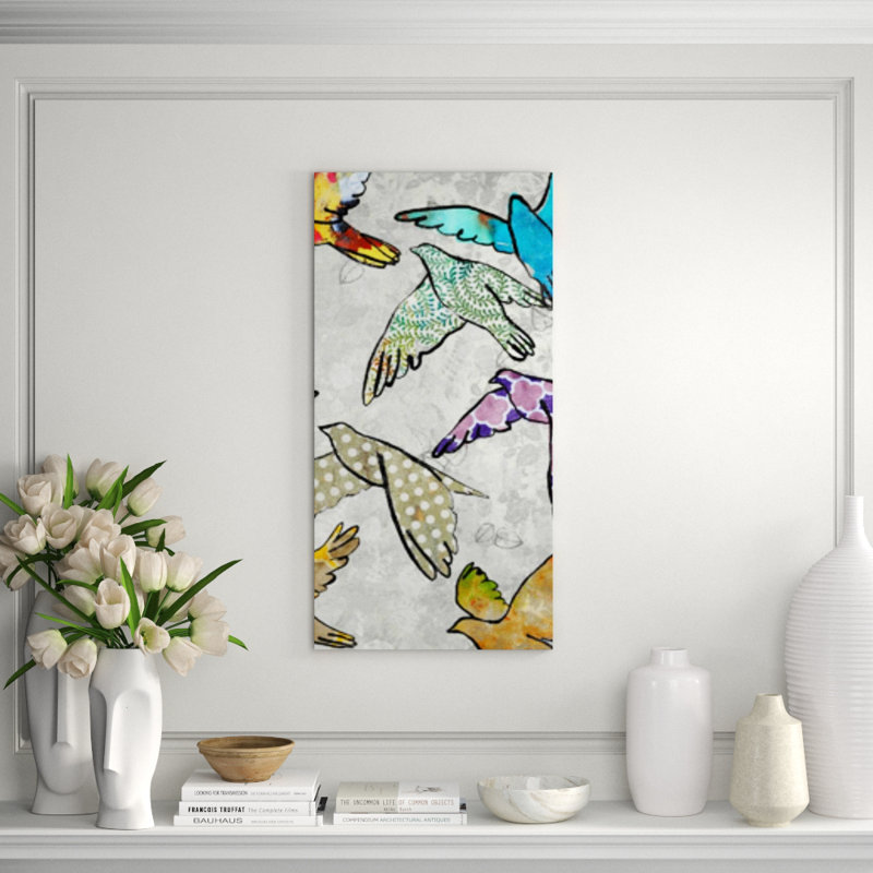 Migration Patterns III Print by Emma Brooks, Outdoor, 40" H x 20" W