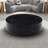 Vozelle 35.43'' Black Marble Round Coffee Table,Simple Modern Center Cocktail Table for Living Room office,No Need Assembly-1184124085-1161352958
