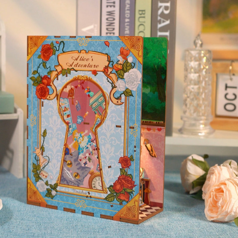 Ensemble de coin bricolage 3D Alice's Adventure