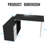 Luitgard 53'' W L-Shaped Writing Desk-847651651
