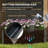 Trellis Planter For Climbing Plants, Raised Garden Bed With Trellis, Planter Box For Outdoor, 28.25" X 15" X 59", Black-398877795-398877797