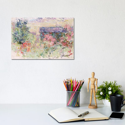 The House Through the Roses, c.1925-26 - Gallery-Wrapped Canvas Giclée