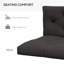 Garden Seat/Back Cushion-363904945