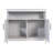 Quintavia Classic Sideboard and Buffet Cabinet with Open and Closed Storage-1151769440