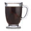 Libbey Kona Glass Coffee Mugs, 16-ounce