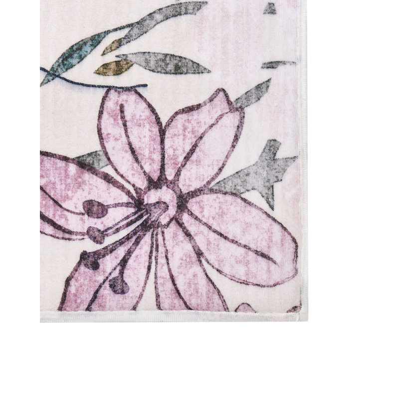 Floral Area Rug, Rectangle 160 x 230 cm