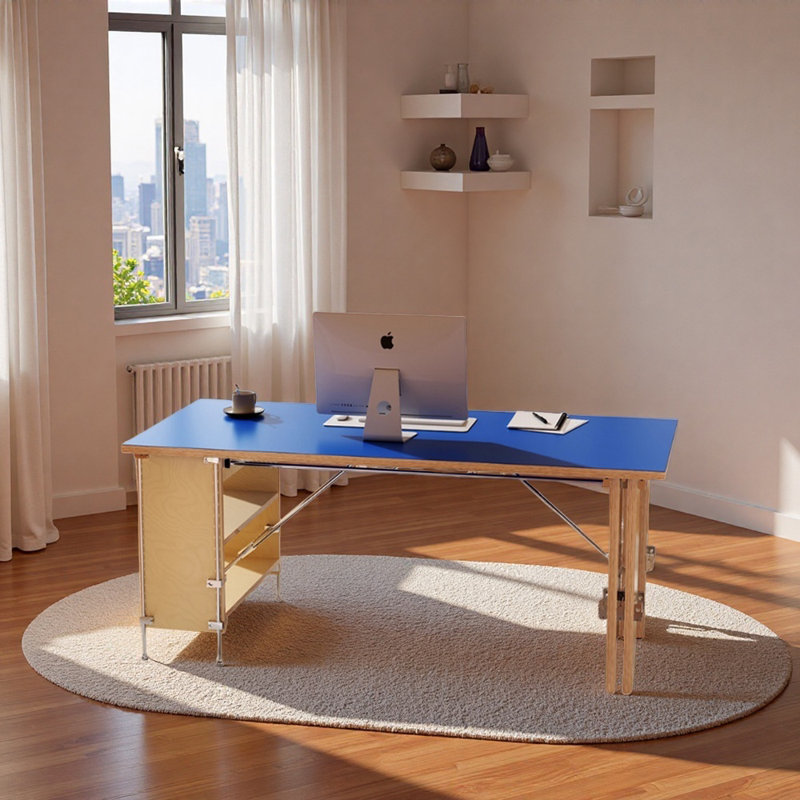 Bureau d'écriture Modern Creative, H 29,52 po x l 86,61 po x P 31,49 po