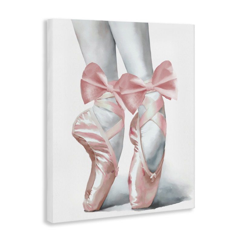 Ballet Pointe Shoes, design par Elizabeth Medley, H 40 po x l 30 po