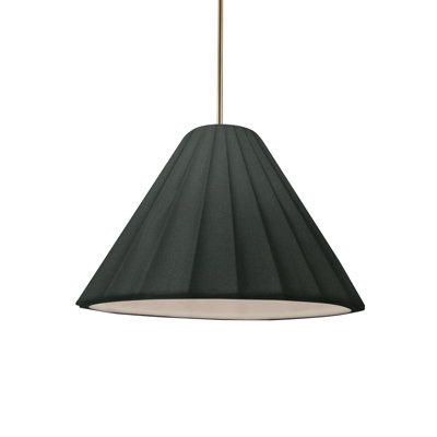 Luminaire suspendu cannelé 1 lumière Koeller
