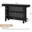 Unité de bar 63 po Modern Black