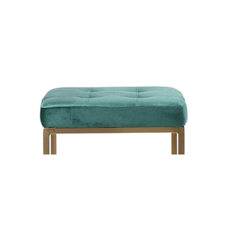 Steel Accent Stool, Green