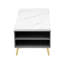 Table basse à plateau relevable moderne avec tiroirs Modern