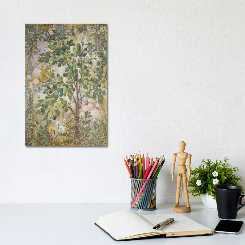 Fig Tree by Lisa Marie Kindley - Wrapped Canvas Painting, 20.32 cm H x 30.48 cm W
