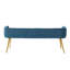 Millbury Polyester Upholstered Bench with Metal Leg-865066046