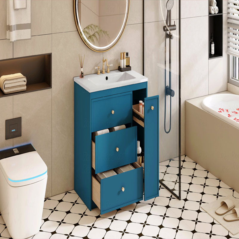 Ensemble de meuble-lavabo moderne 30 po avec lavabo en céramique