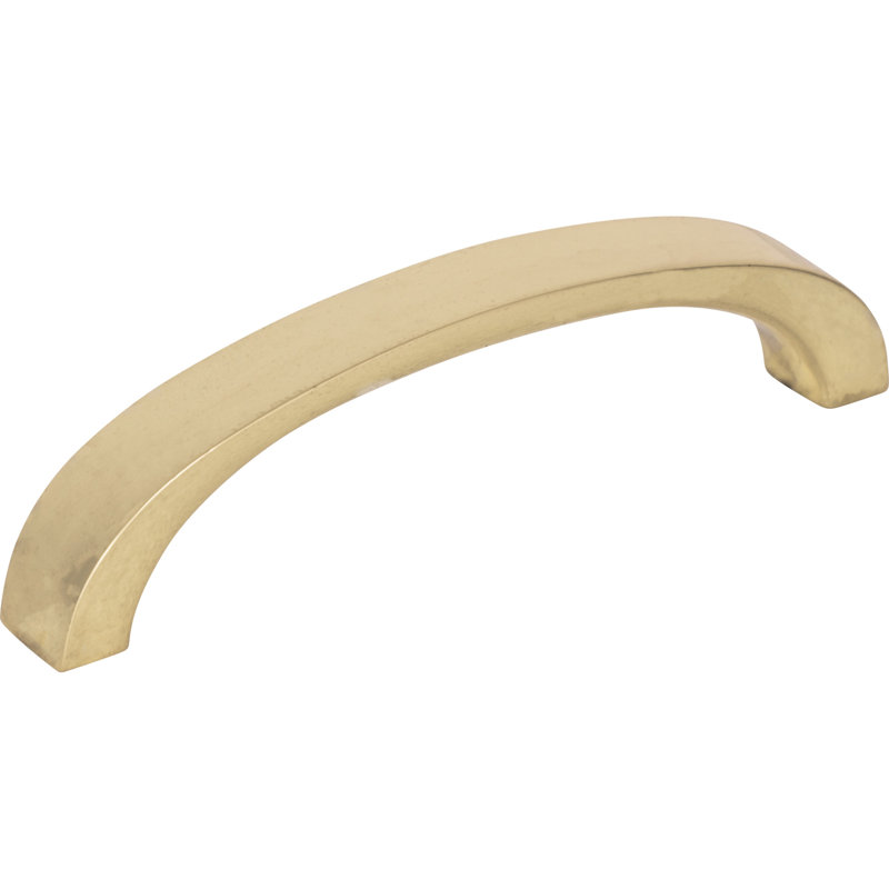 Thin Square Bar Pull, Polished Nickel, 3"