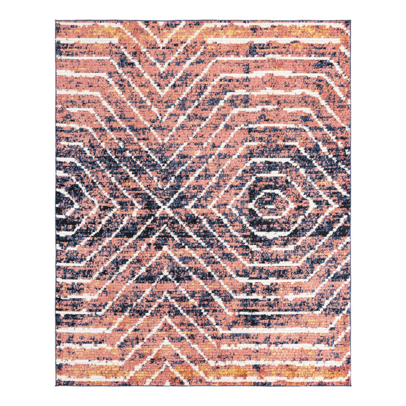 Jacynthia Geometric Indoor Rug, Rectangle 7'10" x 10'