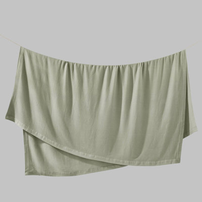 1 Piece Full/Queen Blanket,Sage Green