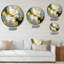 Horloge murale abstraite-93380095