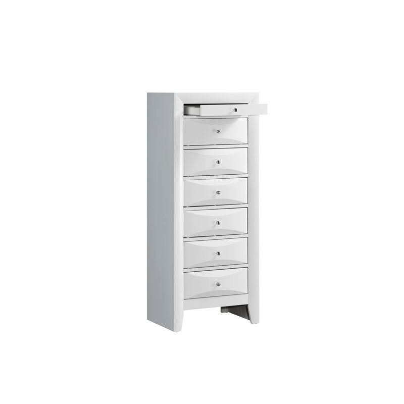 Champetre 23 " W 7 - Drawer Dresser, White