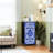 4 Drawer Dresser for Bedroom, Narrow Chest of Drawers, Wooden Top and Study Iron Frame 18"x37.5"-(WxH)