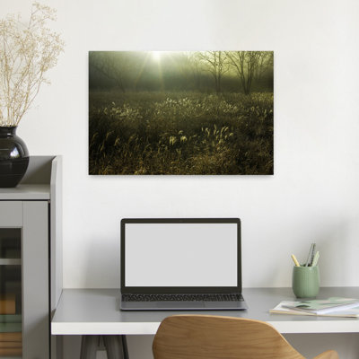 Autumn Whisper Abstract Contemporary Wall Art by Yukio Shibata - Print