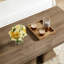 Table basse rectangulaire en bois