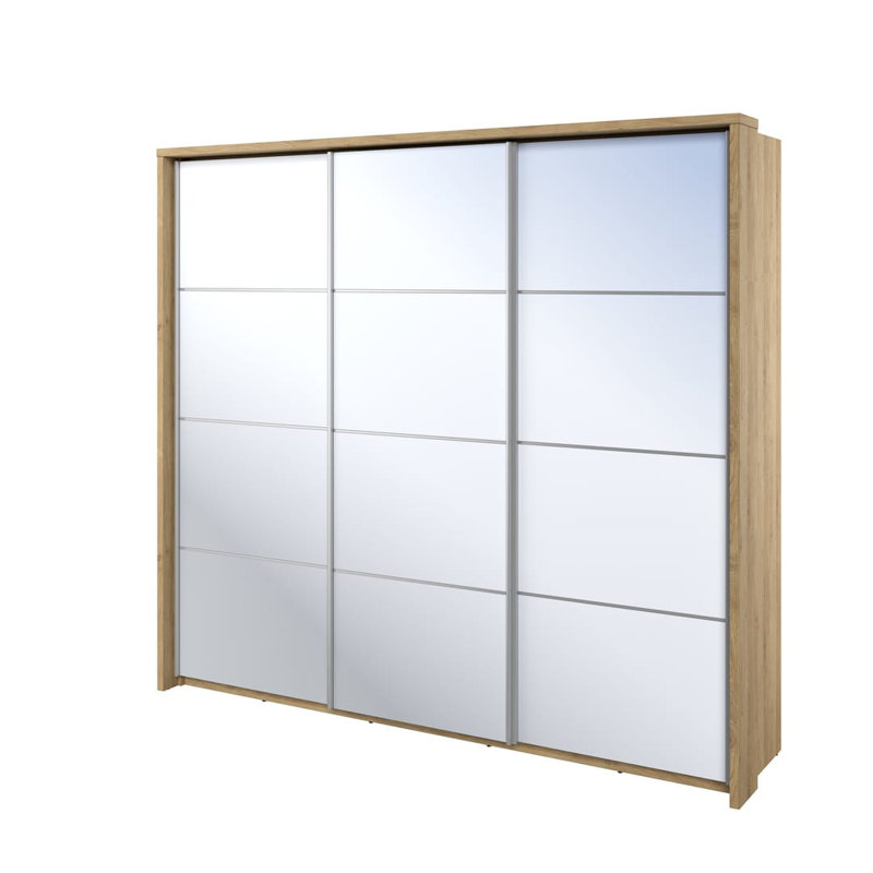 Bejo 3 Door Manufactured Wood Wardrobe